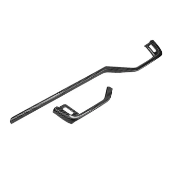 

2Pcs Car Inner Front Side Air Vent Outlet Frame Cover Trim for Toyota RAV4 2020