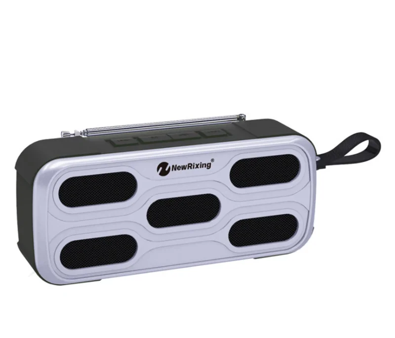 NR3018FM радио Bluetooth динамик мини стерео портативный автомобильный сабвуфер беспроводной Bluetooth динамик - Цвет: Black