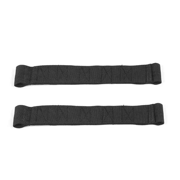 Натяжные ремни для Jeep Wrangler TJ 1997-2006 Передняя и задняя дверь Регулируемый ограничительный защитный ремень для Jeep Wrangler - Цвет: C-Black