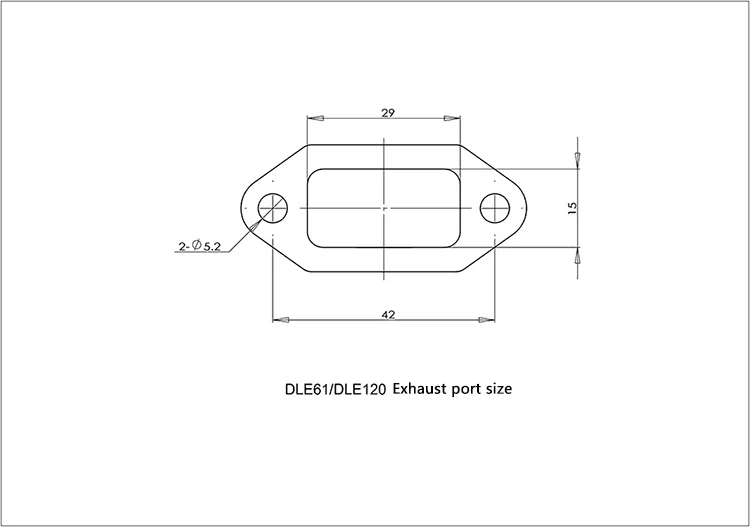 DLE бензиновый двигатель DLE120 задний выхлоп 120CC для RC самолета два штриха боковой выхлоп