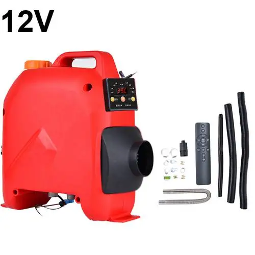 12V Автомобильный парковочный обогреватель 12 V/24 V 5KW Защита окружающей среды дружелюбный дизелей нагреватель универсальный для грузовых автомобилей Vans хранения Батарея автомобили - Название цвета: 12V