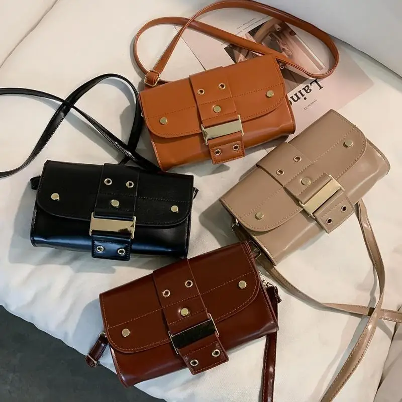 

Women PU Leather Belt Crossbody Bags Fashion Shoulder Messenger Small Shoulder Shopping Daily Handbags Satchel Bags