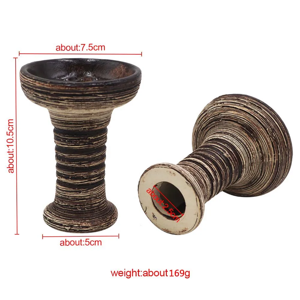 1 Pc One Hole Phunnel Shisha Bowl Hookah Chicha Head Smoking Hookah Narguile Accessories hookah accessories
