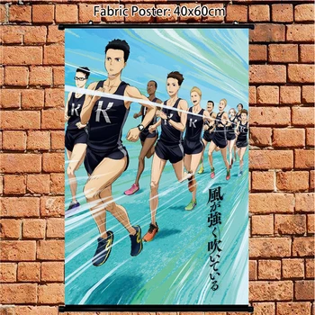 

Anime Poster Run with The Wind Kaze Ga Tsuyoku Fuiteiru Wall Scroll 60x40cm Art Prints Room Home Decoration