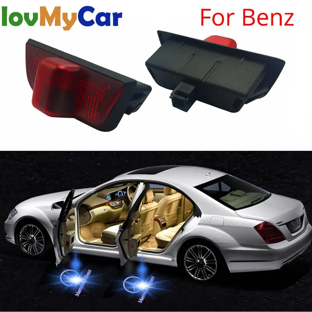 

Welcome Light for Benz C-class W203 CLK/SLK/level Dedicated W208 R171 Laser Led Projection Lamp Car Neon Car Door Lights DC 12V