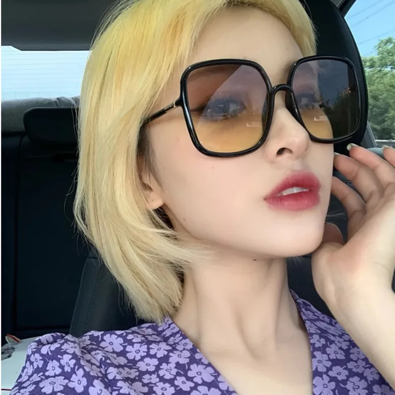 Большие Квадратные Солнцезащитные очки DENISA для женщин 100% защита UV400 большая