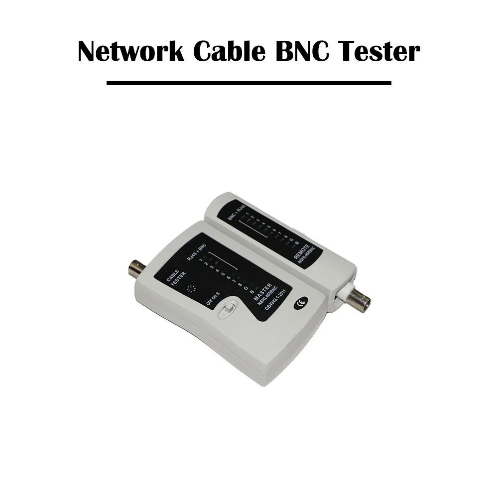 Сетевой Кабельный тестер коаксиального кабеля для телефонного RG59/RG6 CCTV сетевой