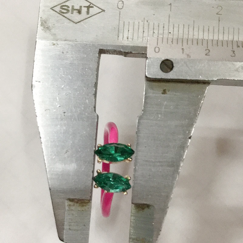 Color Open Ring For Woman Y2K Candy Color Enamel Dripping Multicolor Colored Rings Colorful Estrela de Cinco fashion womens ring finger rings jewelry rings ring jewelry