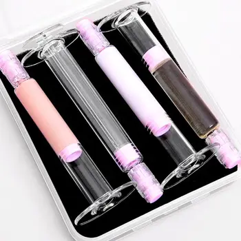 

4Pcs Portable Mini Syringe DIY Empty Sub Needle Tubing Bottle Liquid Foundation Lotion Cream Essence Container Refillable Bottle