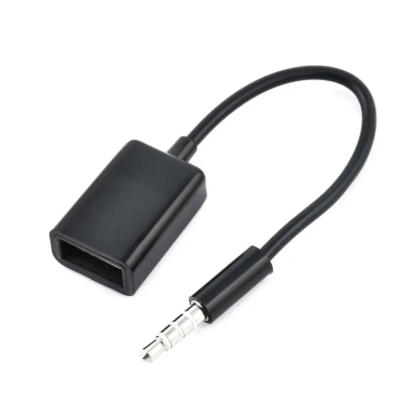 Аудиоразъем AUX для автомобиля прочная портативная аудиовилка USB 2 0 3 5 мм|Кабели