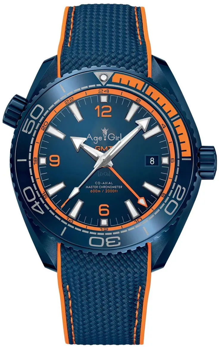 

Luxury Brand New Men Automatic Mechanical Watch Independent GMT 007 Luminous Ceramic Sapphire Full Black Canvas Rubber Watches