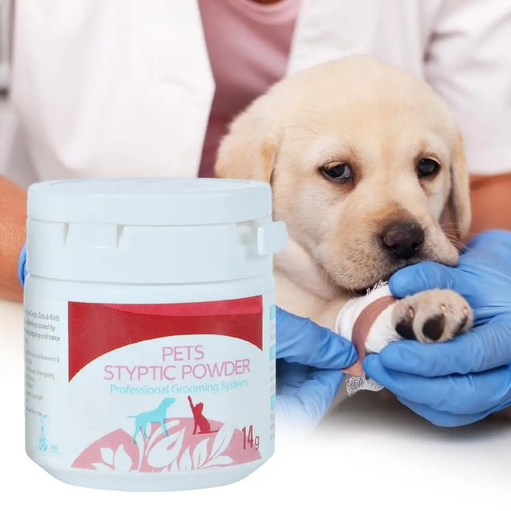 Pet Styptic Stop Bleeding Powder Birds Antiinflammatory Antibacterial