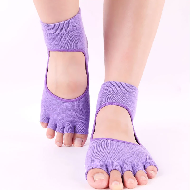 five toe Women Yoga Socks
