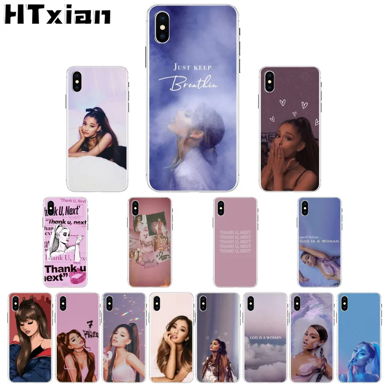 HTXian Ariana Grande God is a woman мягкий чехол для телефона из ТПУ iPhone 11 pro XS MAX 8 7 6 6S Plus X 5 5S SE XR |