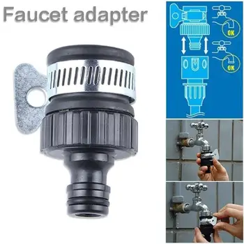 

2019 Universal Garden Hose Pipe Connector Mixer Kitchen Bath Tap Faucet Adapter Spouts Quick Connect Accessories Outdoor Tools
