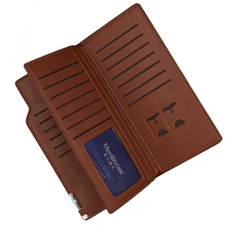 

Men Wallets Long Style High Quality multi-functional Card Holder Male Purse Zipper Large Capacity PU Leather Wallet For Men