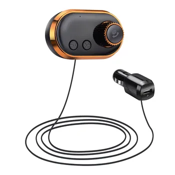 

Blueteeth Car Kit MP3 Player FM Transmitter Wireless Radio Adapter USB Charger A2DP music support Handsfree support function#BL1