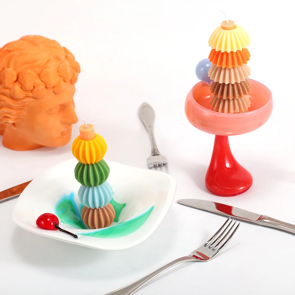 Building Block Candle Molds Aromatherapy Wax Silicone Mould DIY Handmade Home Decoration Tool
