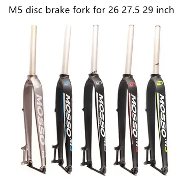 

NEW MOSSO M5 Disc Brake Aluminum 7005 1-1/8" Fork for MTB Disc Brake For 700C 29 27.5 26 inch