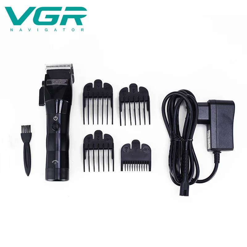 VGR 011 Hair Clipper Professional Personal Care Barber Electric Trimmer For Men Carbon Steel Head Low Noise Haircut VGR V011 6