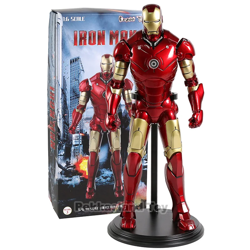 1:6 весы Железный человек Mark 3 с принтом фигурку 1/6th Коллекционная модель игрушки