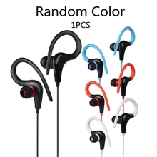  MEUYAG 3.5mm Wired Headphones Earhook Stereo Earphones Music Sport Entertainment Headset For Xiaomi Huawei Mobile Smart phone 