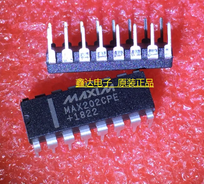 10 шт./лот MAX202CPE DIP16 RS-232 5V