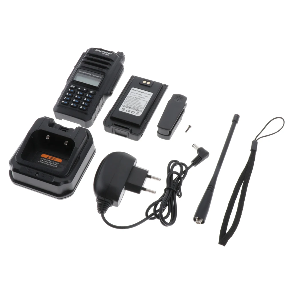 Baofeng BF-A58 Walkie Talkie Dual Band V/UHF Handheld Two Way Radio EU New Arrival