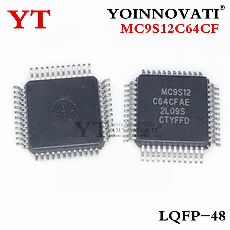 

2 шт. MC9S12C64CF MC9S12C64CF MC9S12C64 9S12C64 LQFP-48 IC