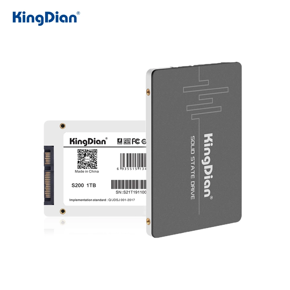 KingDian SSD 2 5 SATA SATAIII 128 ГБ 256 512 1 ТБ HDD Внутренний твердотельный жесткий диск для