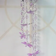 Солнечный колокольчик, солнечный цвет, изменяющий колокольчик, бусины стрекоза, светодиодный светильник, солнечный садовый светильник