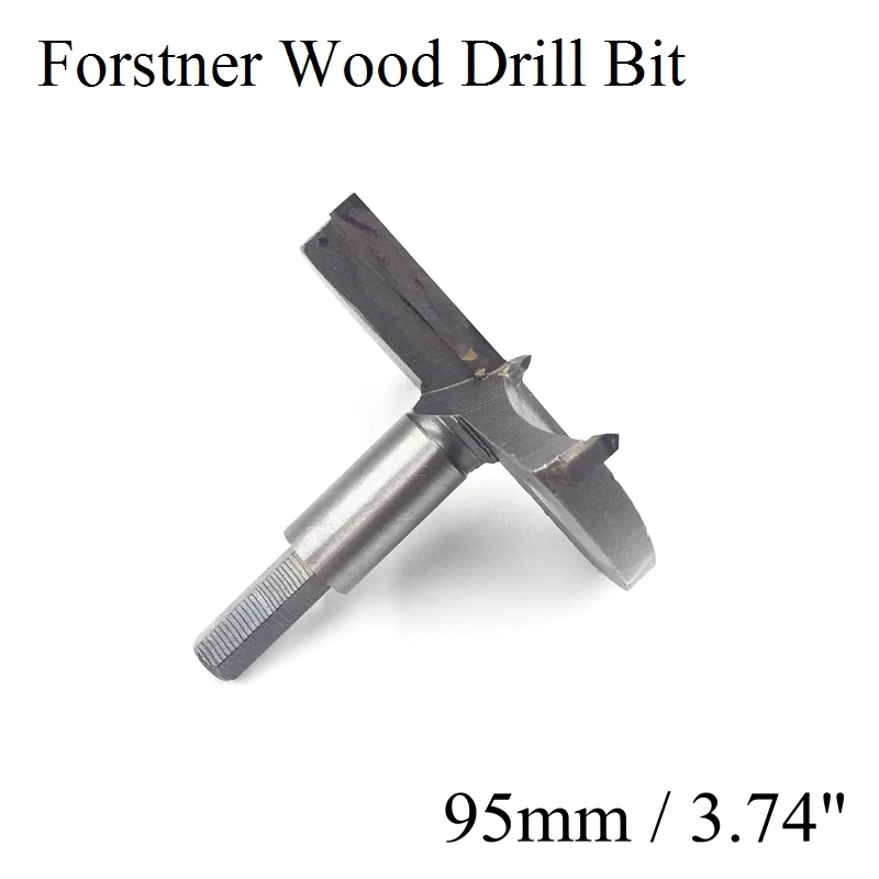 

1pc 95mm Forstner Auger Drill Bit Set Woodworking Tungsten Carbide Tips Hole Saw Wood Drilling For Hinge Window Power Tool