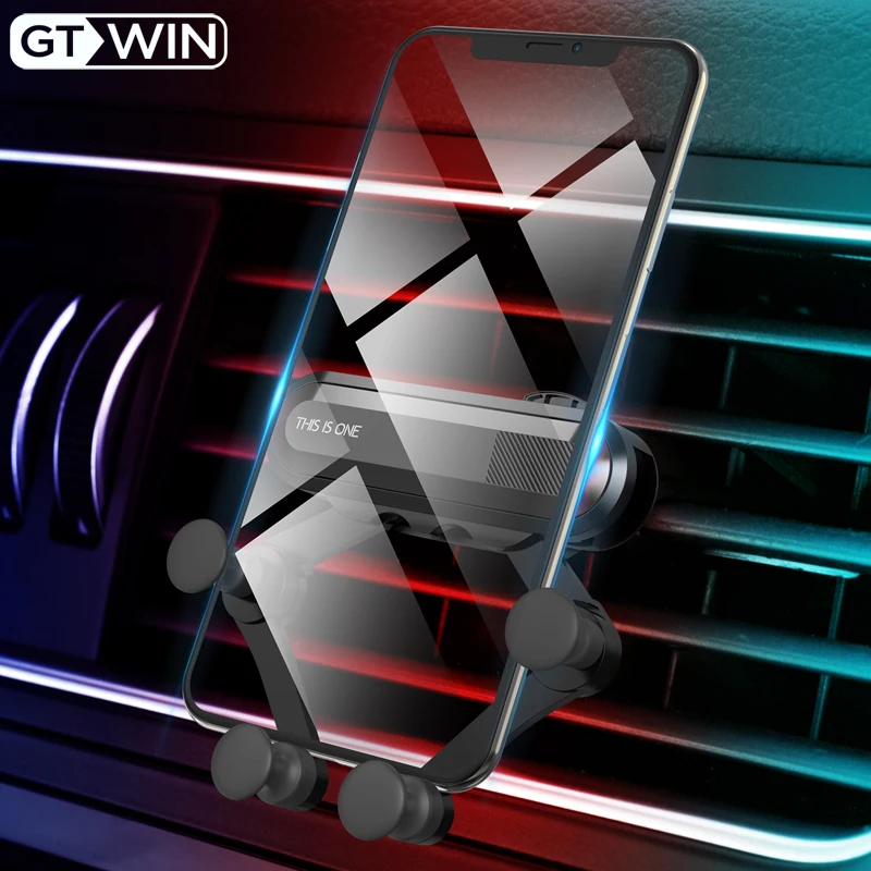 GTWIN Универсальный Автомобильный держатель для телефона iPhone X Max samsung huawei Xiaomi с