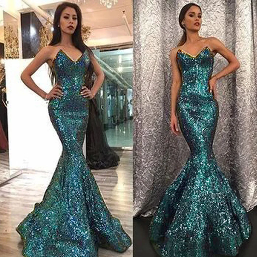 Женское сексуальное длинное платье макси вечернее женская мода без рукавов