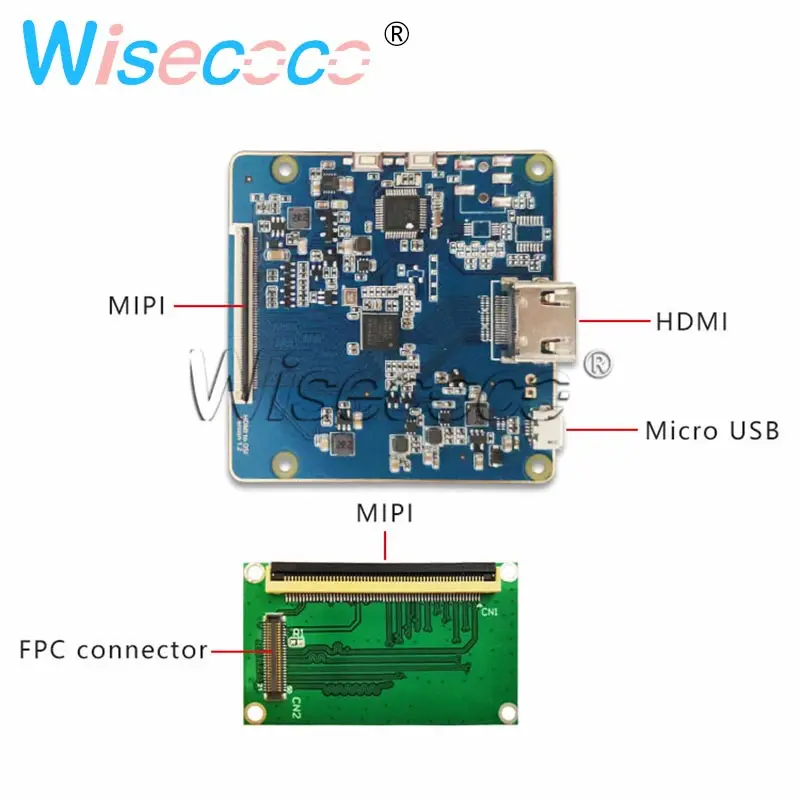 Wisecoco 5.5 inch monochrome LCD screen high