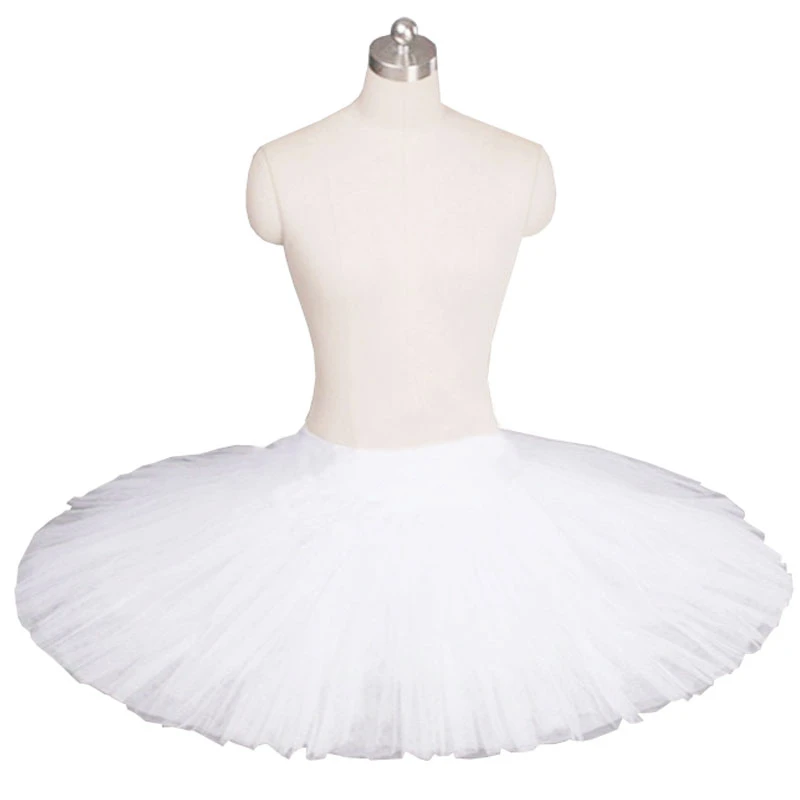 2020 New Professional Ballet Tutu Skirt Adult Classical Ballet Costume Tutu Dance Dress 7 color 6 layer hard yarn desig