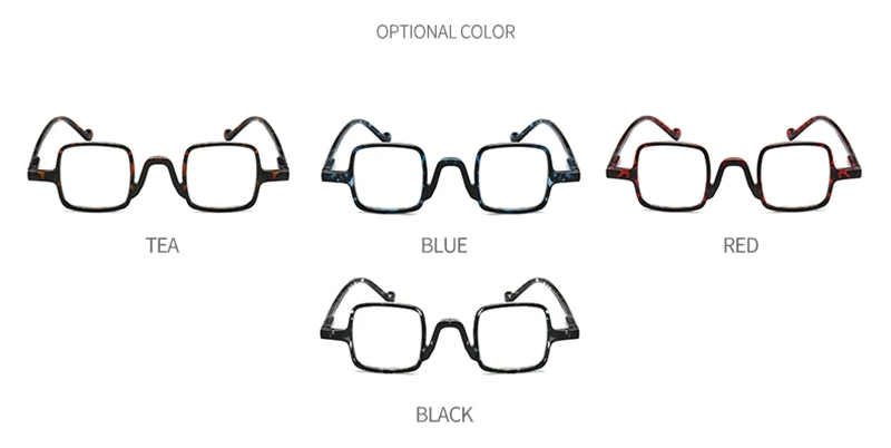 Iboode Ретро Анти-синий свет очки для чтения для мужчин и женщин Сверхлегкий квадратный каркас пресбиопические очки для пожилых людей 0+ 4,0 унисекс