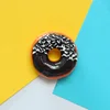 Black doughnut