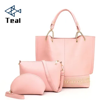 

2019 Composite bag bolsos women bag Casual Contain Three packages Luxury handbag Designer Shoulder bags for women