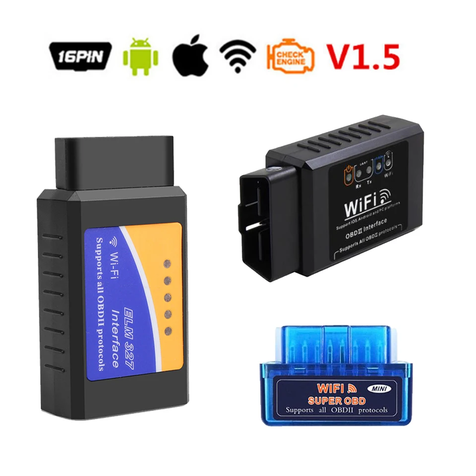 Shop Generic Newest For Android/IOS ELM327 V1.5 OBD2 Bluetooth