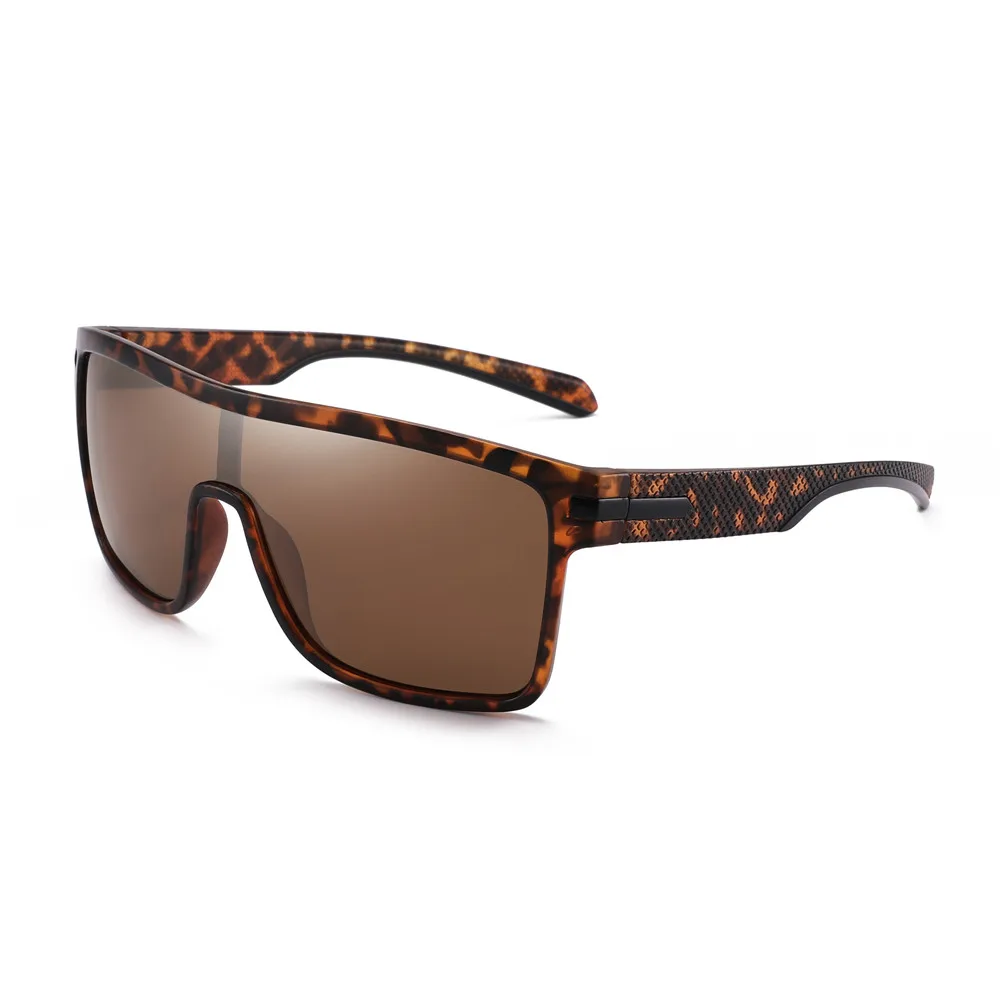 Mode übergroße Sonnenbrille Männer Frauen Marke Designer Fahren Goggle Shield_voghion.com