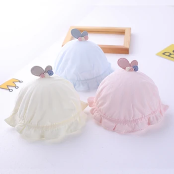 

spring and summer sun hat newborn thin cute sunscreen adjustable