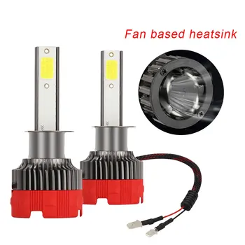 

H1 LED Headlight 60W 6000K Extremely Bright Long Lighting Distance Bulbs