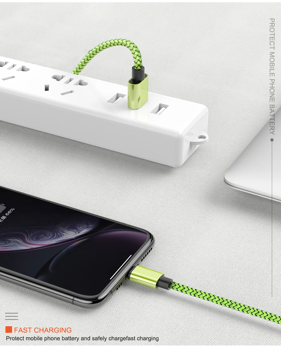 1 м 2 м 3 м USB зарядное устройство кабель для передачи данных для iPhone 7 8 Plus 6 5 S 6S 10 11 Pro X XR XS Max iPad Быстрая зарядка короткий длинный телефонный провод