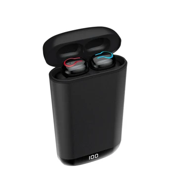 

Q66 Wireless V5.0 Bluetooth Earphone HD Stereo Headphone Sports Waterproof Headset with Dual Mic