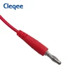 Cleqee P1039 4pcs/set 4mm Banana Plug to Test Hook Clip Test Lead Cable For Multimeter 1M 500V/5A ► Photo 2/6
