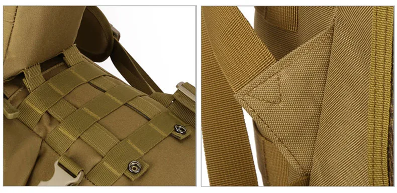 40L 2 Set Reistassen Tactische Rugzak Camping Bag Militaire Rugzakken Wandelen mannen Outdoor Sport Rugzak+ Taille Verpakking