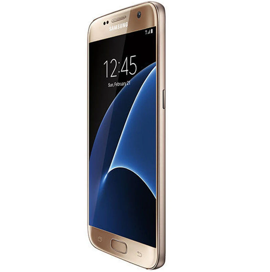 Samsung Galaxy S7 G930A G930P G930T G930V разблокированный Android мобильный телефон четырехъядерный 5," 12 МП 4 Гб и 32 Гб одна SIM