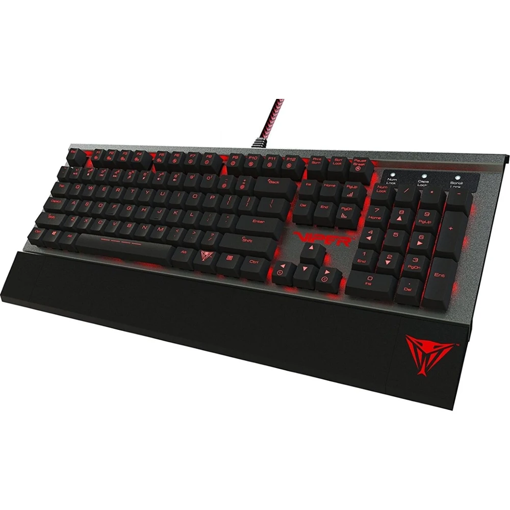 Клавиатура Patriot Viper V730 механическая, проводная, Kailh Brown, подсветка, USB, черная