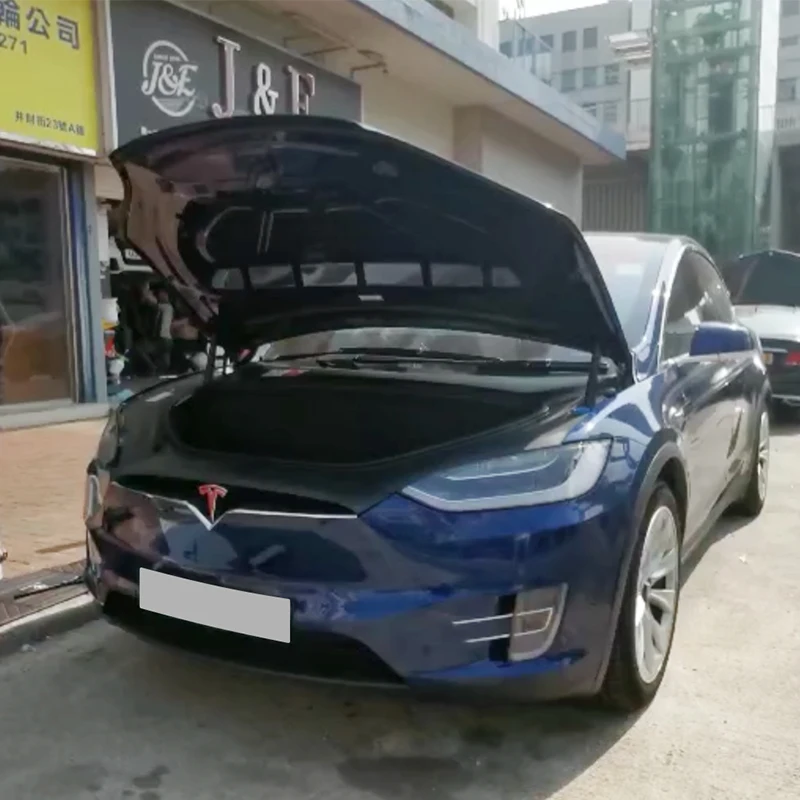 Для Tesla модель S для модели X 3 Передняя крышка Электрический подъемник модификация автомобиля запчасти капот автоматический подъем пульт дистанционного управления